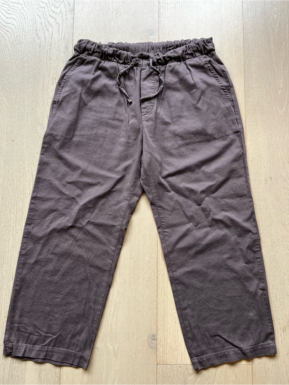 GAP Women’s Cotton-Rayon Blend "Easy Pant" - Dusty Mauve Size M Petite